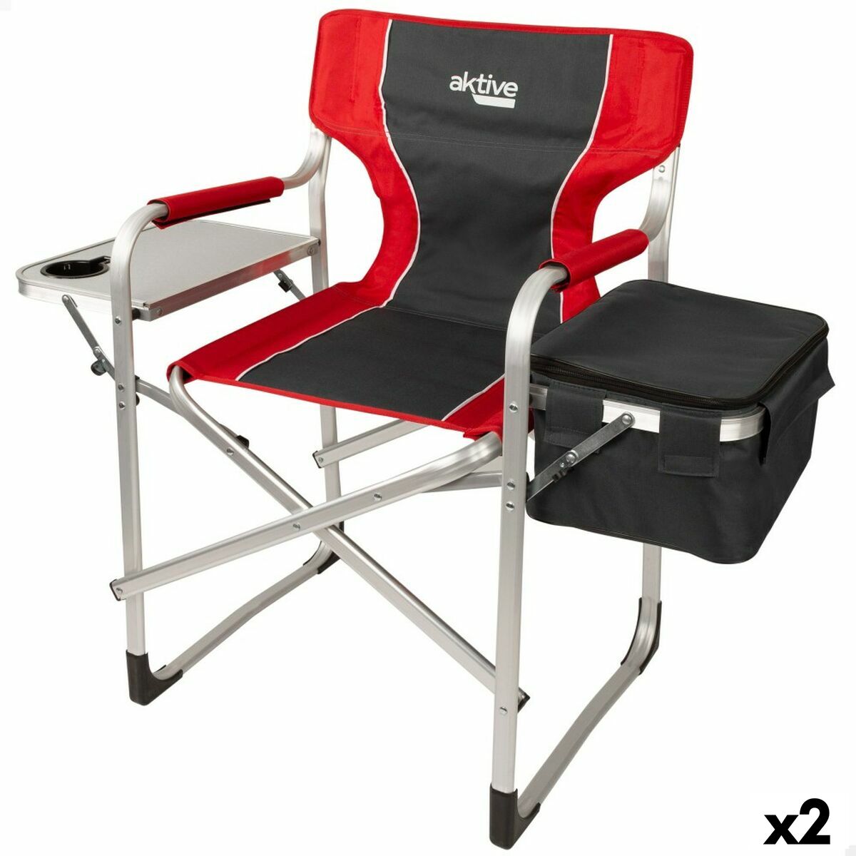 Campingstühle «Aktive» · 2er-Set, faltbar