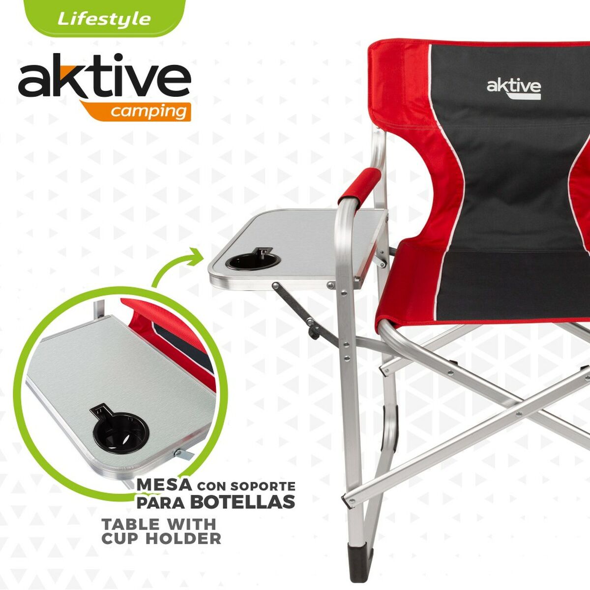 Campingstühle «Aktive» · 2er-Set, faltbar