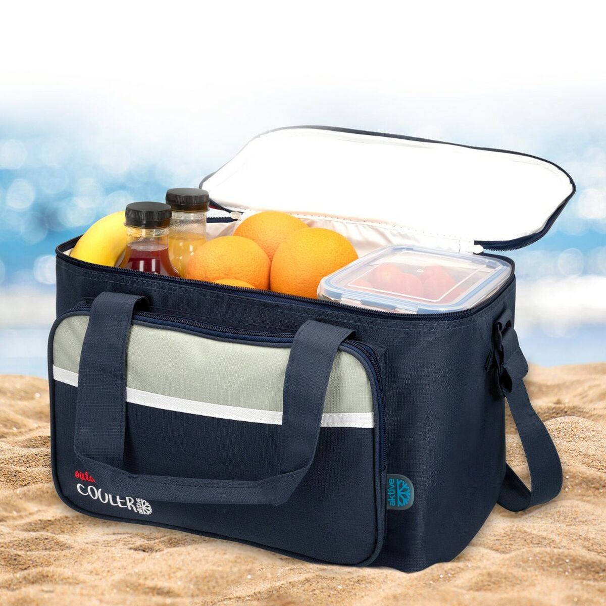 Kühltasche Aktive 36 x 22 x 21 cm (6 Stück)