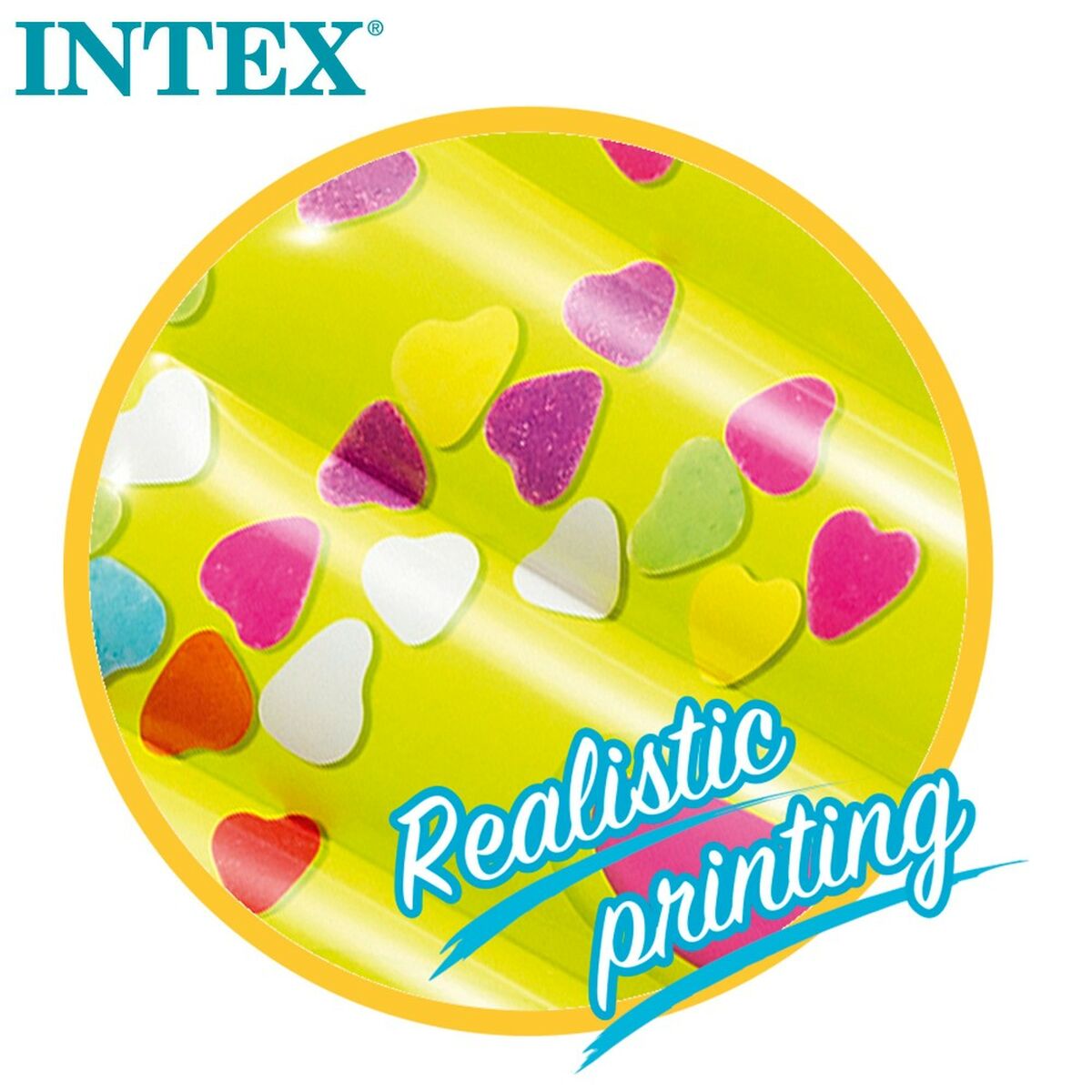 Luftmatratze Intex Eiscreme Rosa 76 x 20 x 191 cm (6 Stück)