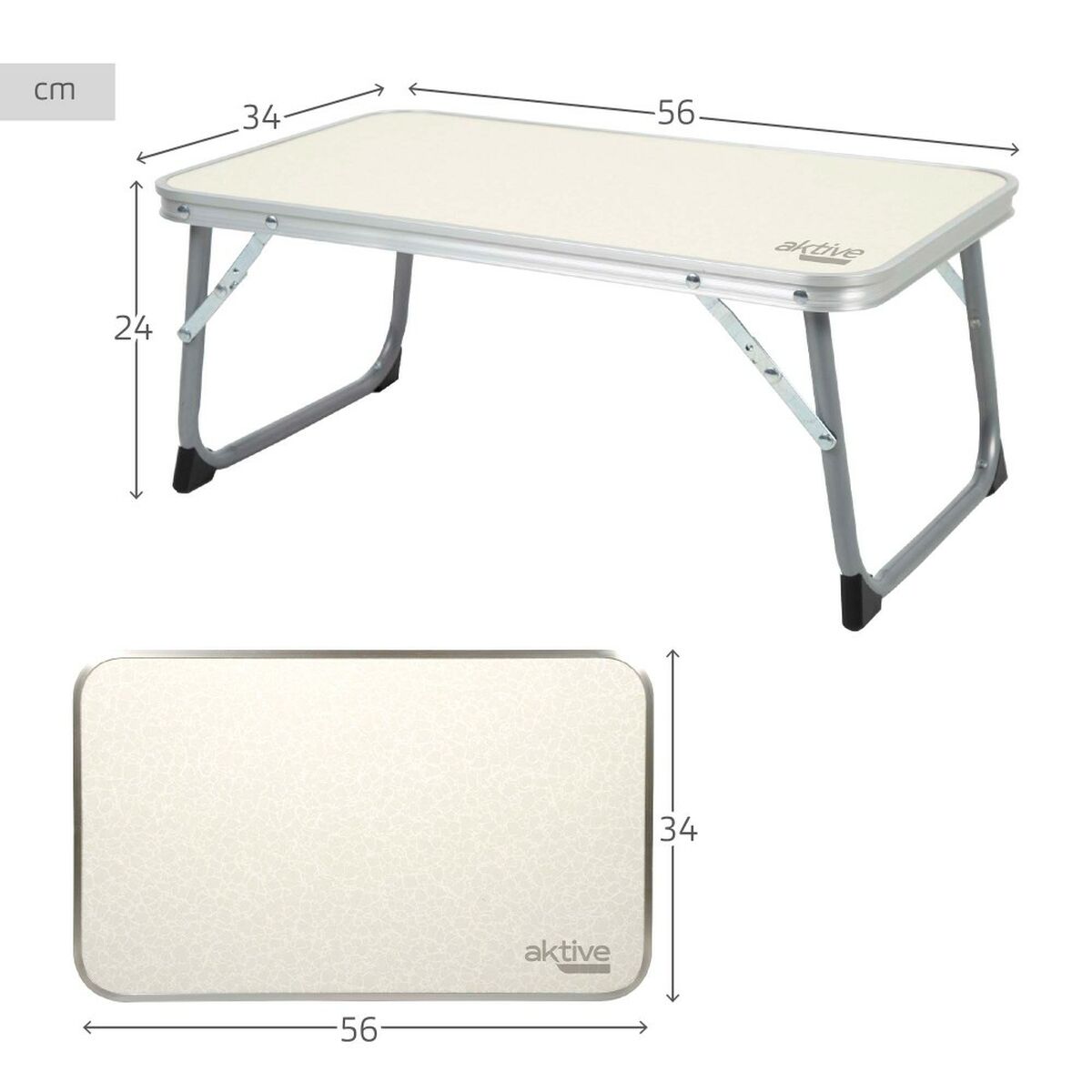 Camping-Klapptisch «Compact» · Aluminium