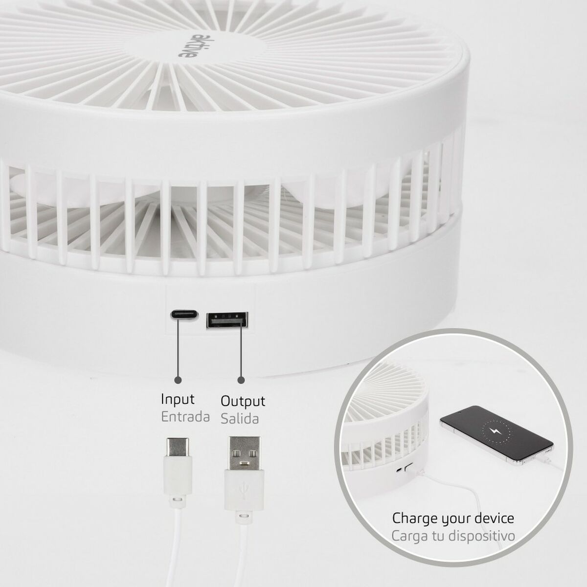 Faltbarer Ventilator – Kompakte Kühle für unterwegs