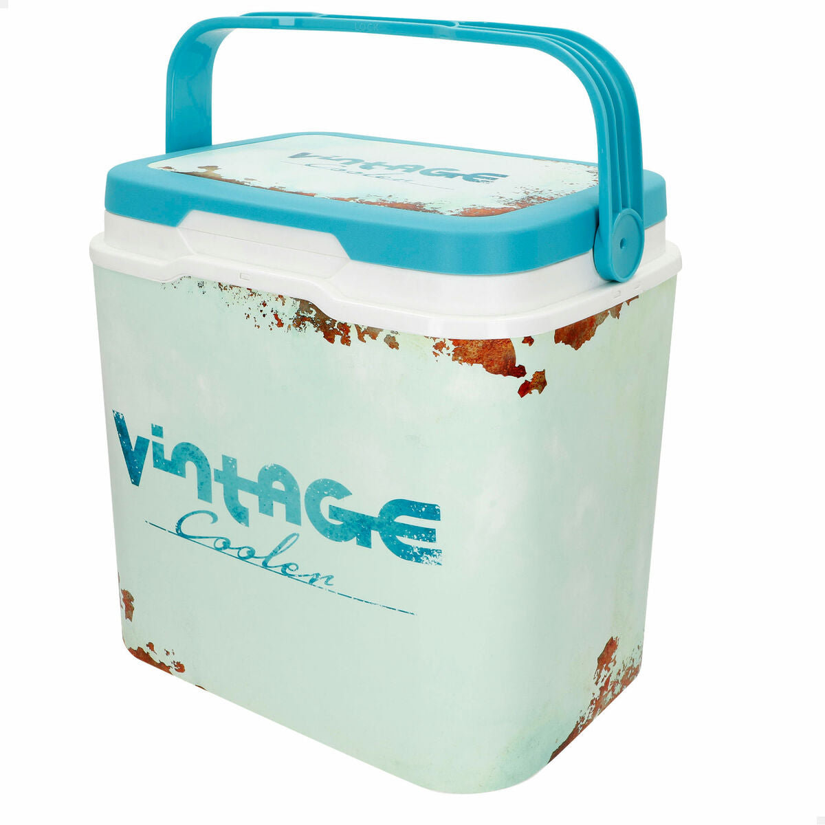 Robuste tragbare Kühlbox Aktive Blau Kunststoff 24 L 37 x 35 x 27 cm (