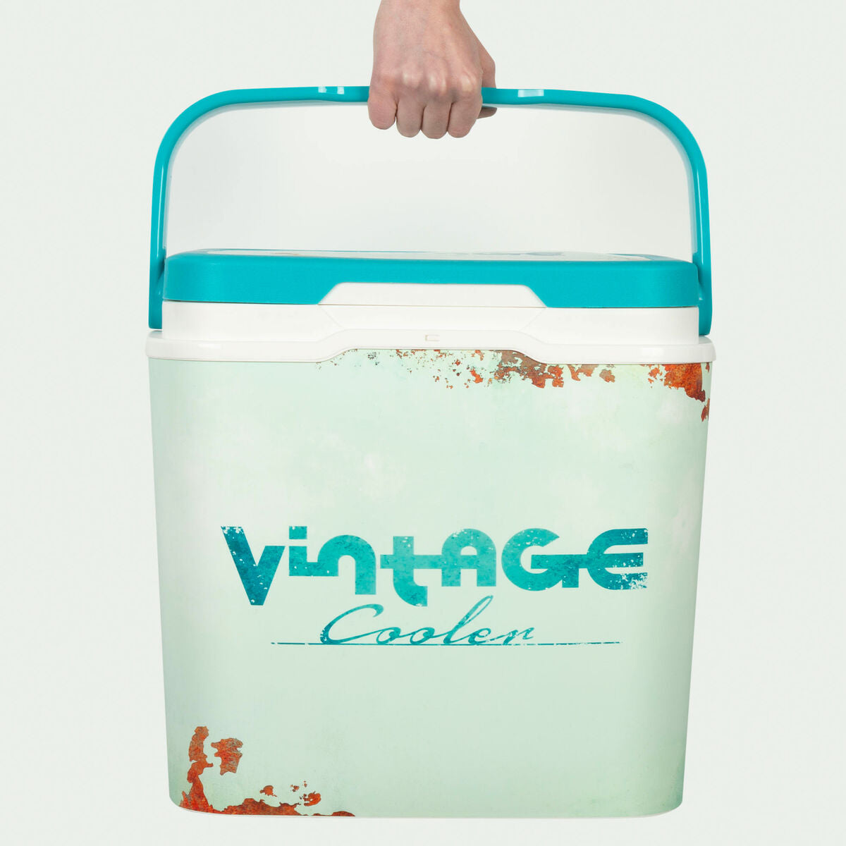 Robuste tragbare Kühlbox Aktive Blau Kunststoff 24 L 37 x 35 x 27 cm (