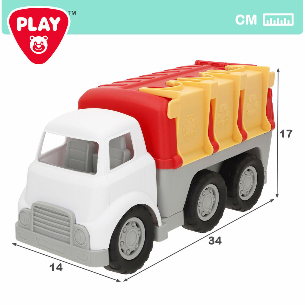 Müllwagen «PlayGo» (2 Stück, 34×17×18 cm)