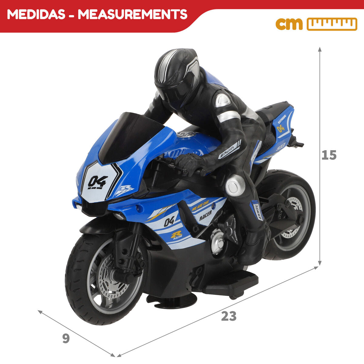 RC Motorrad – Meistere coole Stunts & Rennen