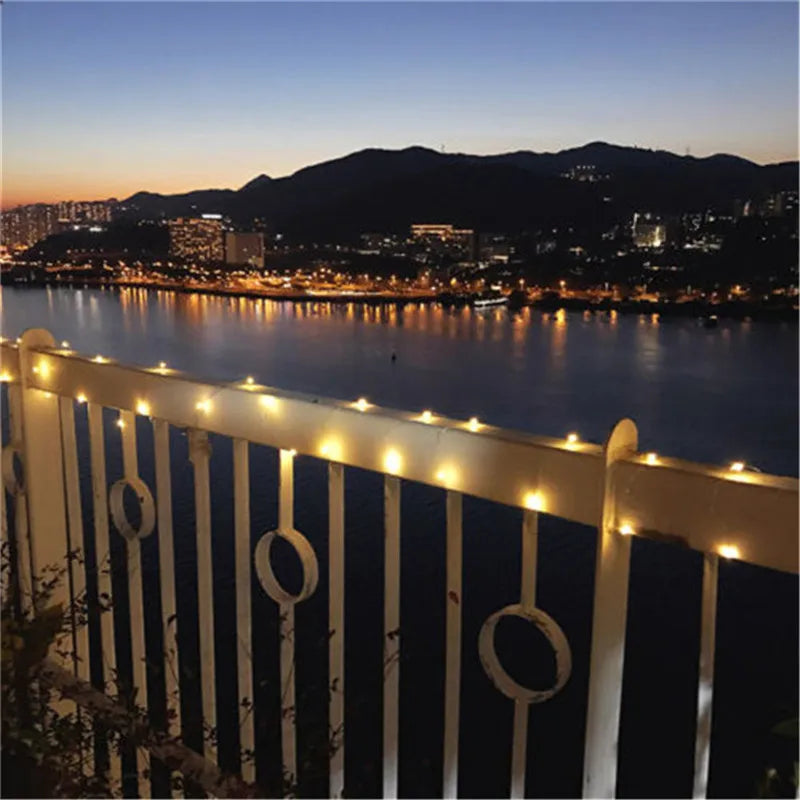 Solar-Lichterkette Garten