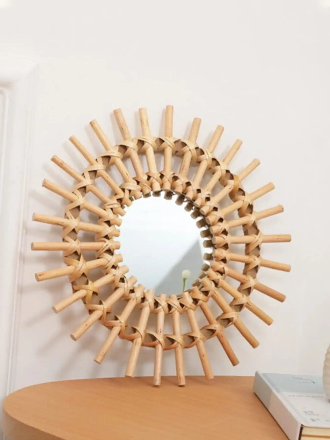 Vintage Wandspiegel rund