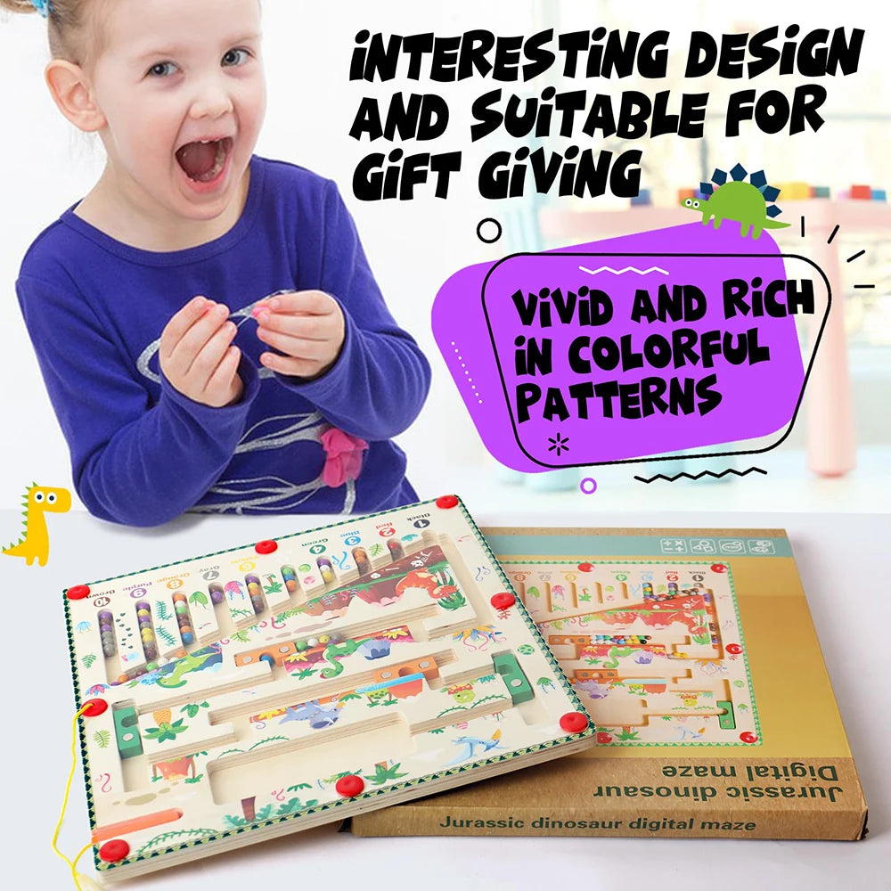 Activity-Board Montessori Holz