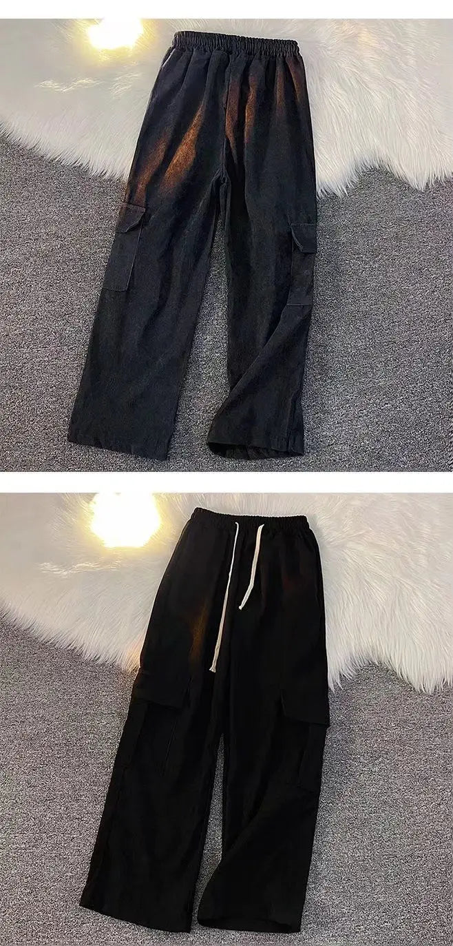 Herren Cordhose Retro · weites Bein, japanischer Stil (Freizeit)