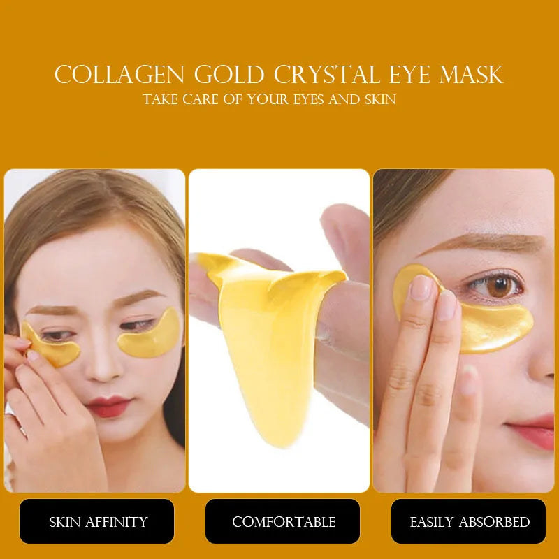 24K Gold Eye-Patches Anti-Aging 60 Stk