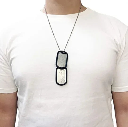 Dog-Tag Anhänger · Herren Streetwear