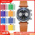 Chronograph Aviator · Lederband Herren