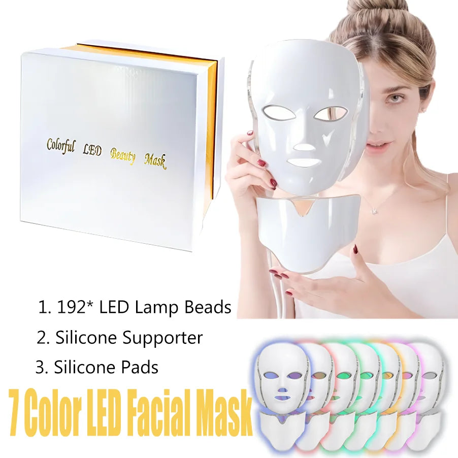 LED-Lichttherapie-Maske