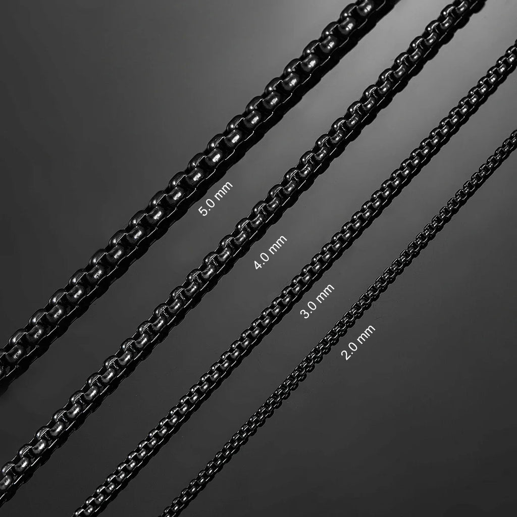 Cuban Link Kette 4mm · Herren Edelstahl