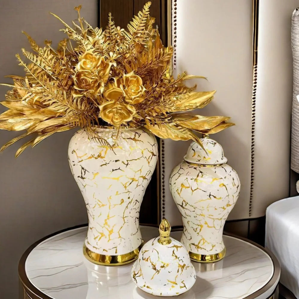 Marmor-Optik Vase