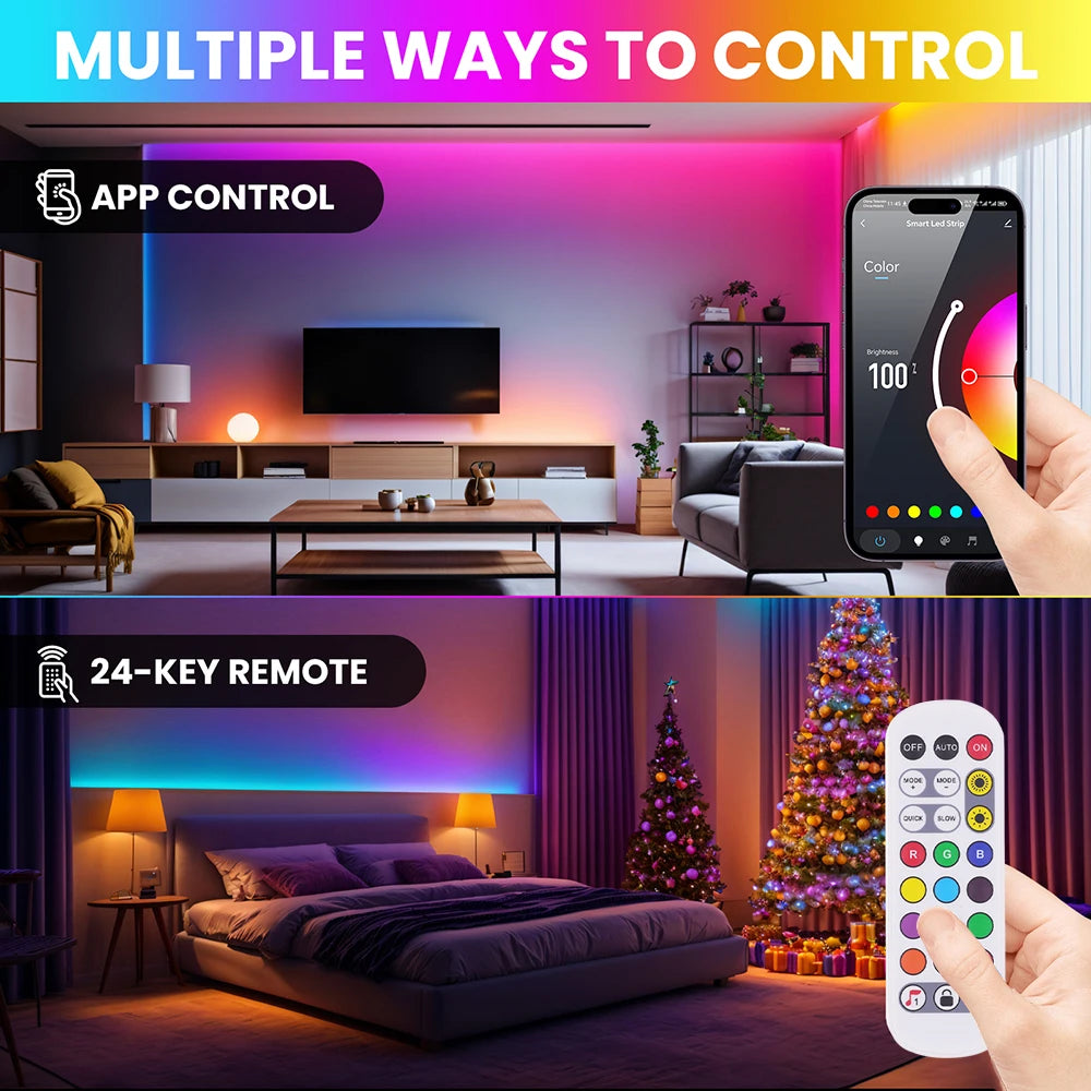 WLAN LED-Strip RGB 5m