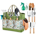 Gartenwerkzeug-Set 10-tlg · Edelstahl + Tasche