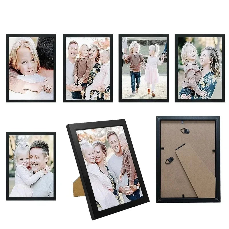 Foto-Wand Set 9-teilig Bilderrahmen
