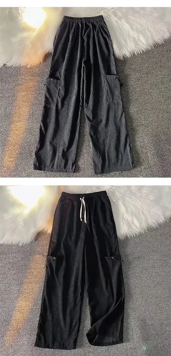 Herren Cordhose Retro · weites Bein, japanischer Stil (Freizeit)
