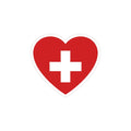 Schweiz-Magnet «Schweizer Herz» – LuxeStyle Schweiz