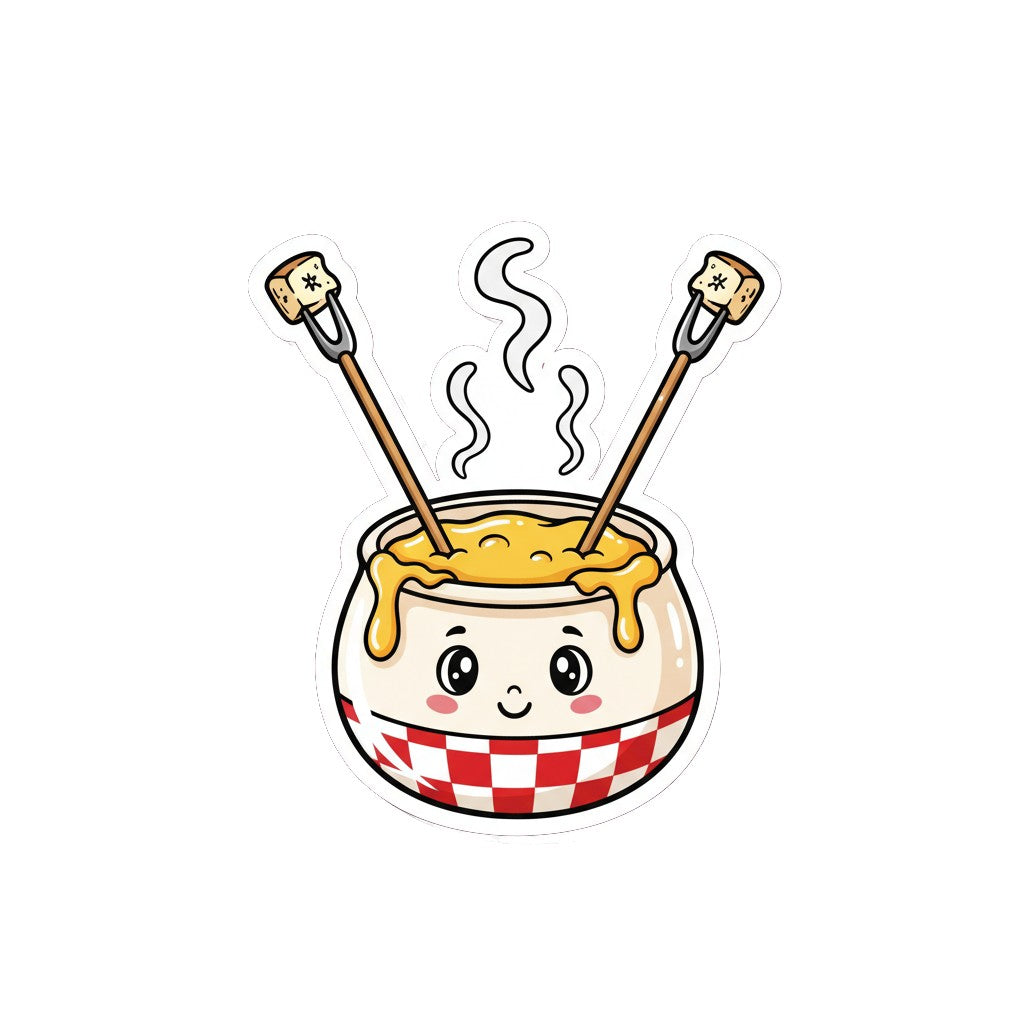 Schweiz-Sticker «Fondue» – LuxeStyle Schweiz