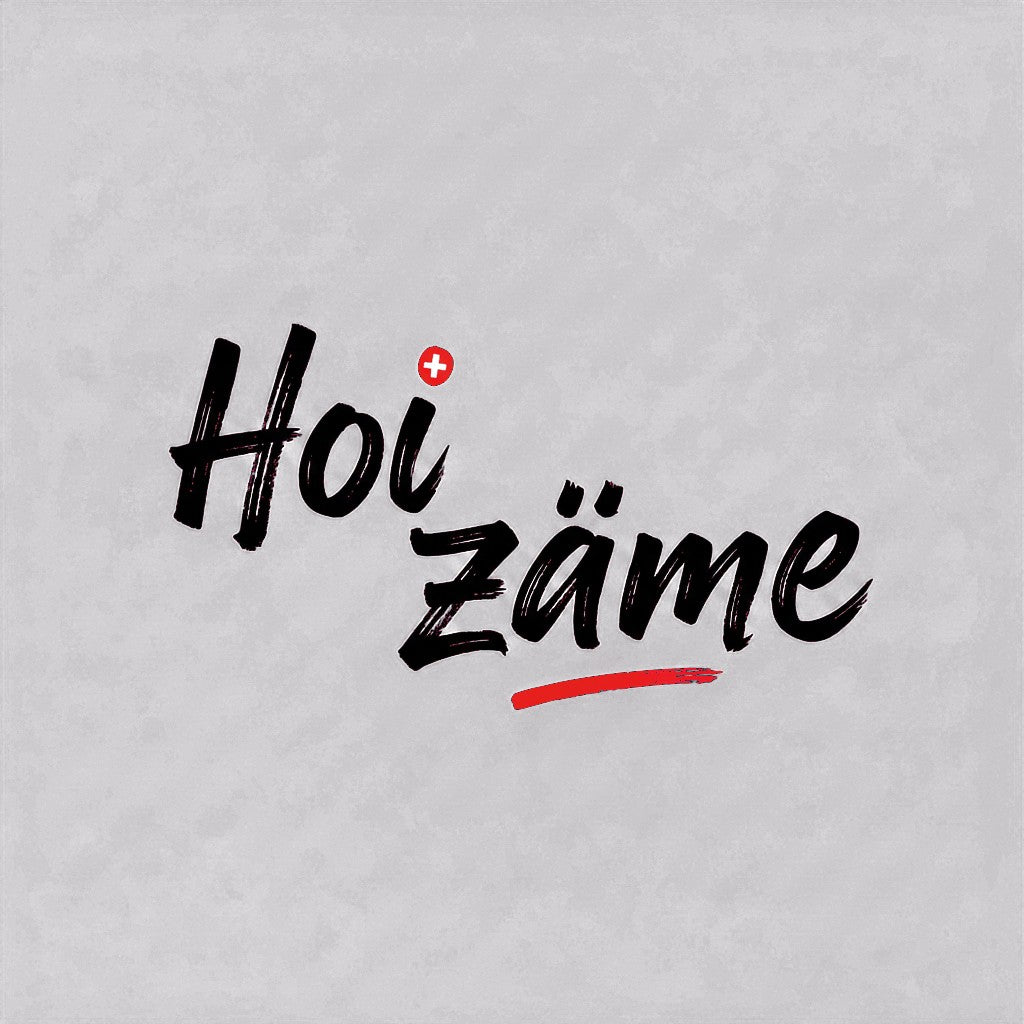 Schweiz-Sticker «Hoi zäme» – LuxeStyle Schweiz