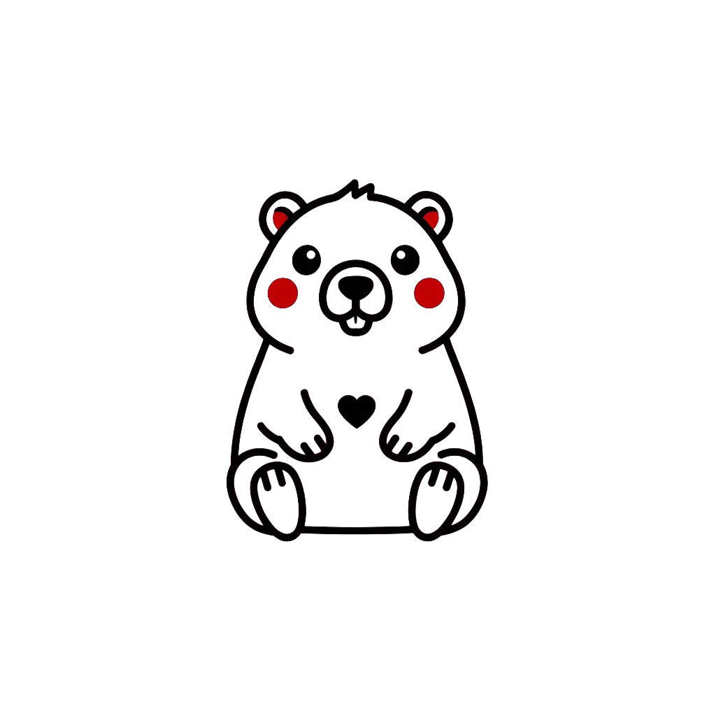 Schweiz-Sticker «Murmeli» – LuxeStyle Schweiz