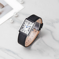 Eckige Herrenuhr Manhattan · Tank-Stil