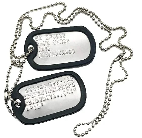 Dog-Tag Anhänger · Herren Streetwear
