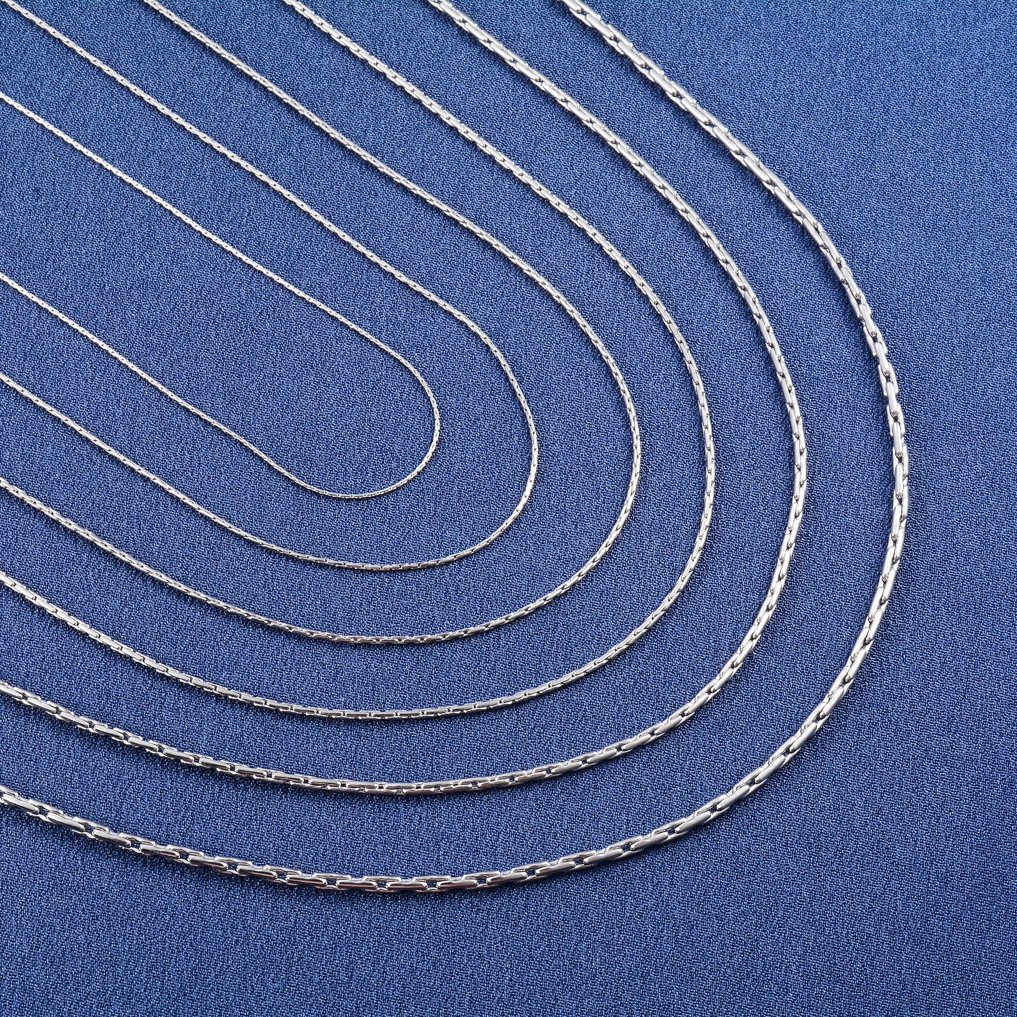Herren-Halskette Edelstahl 316L · Kettendetail