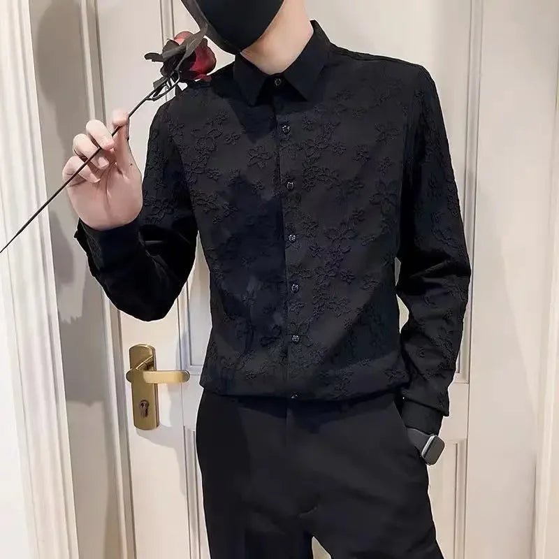 Herren Hemd · schlicht & elegant, koreanischer Stil (Casual & Business)
