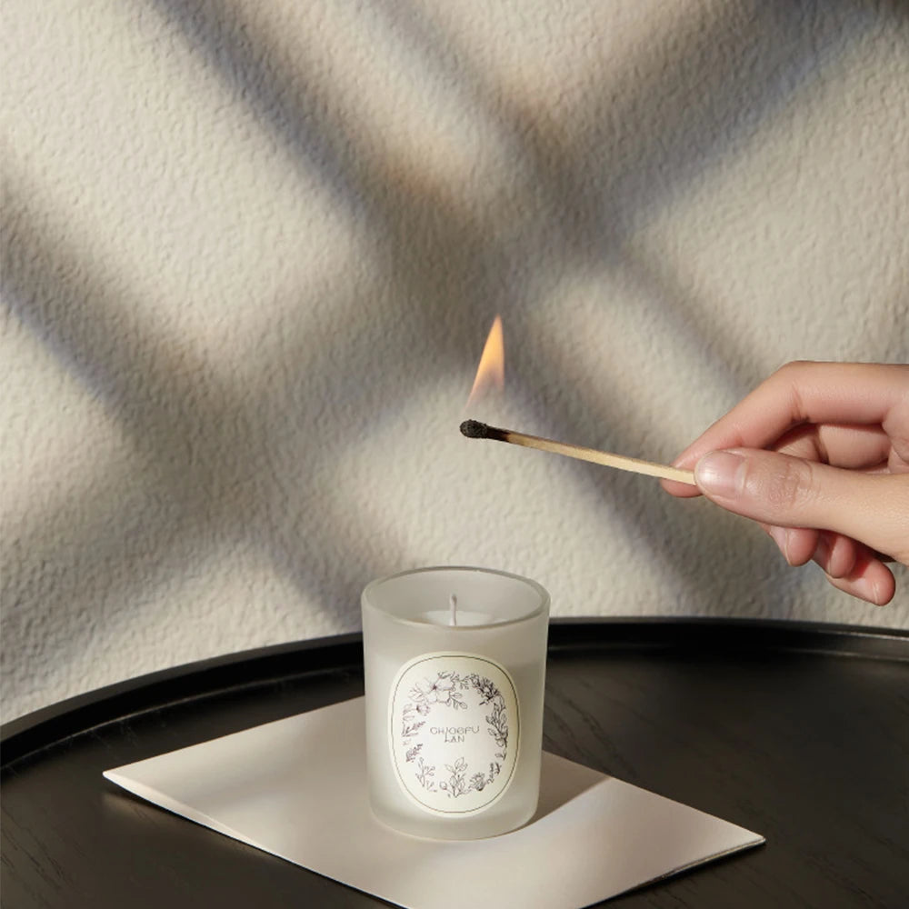 Aroma-Sojakerzen 3er-Set · Geschenkbox