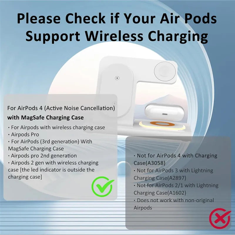 3-in-1 Wireless Charger Faltbar