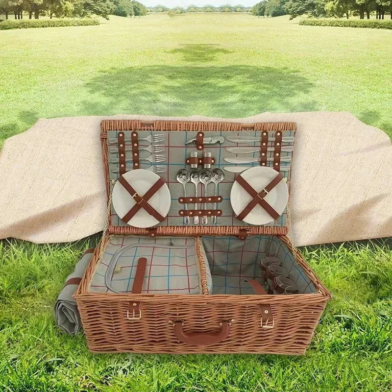 Bambus-Picknick Premium Set