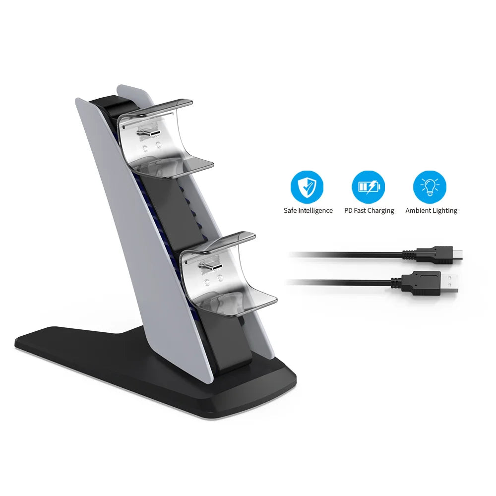 Controller-Stand mit Ladestation 2-fach