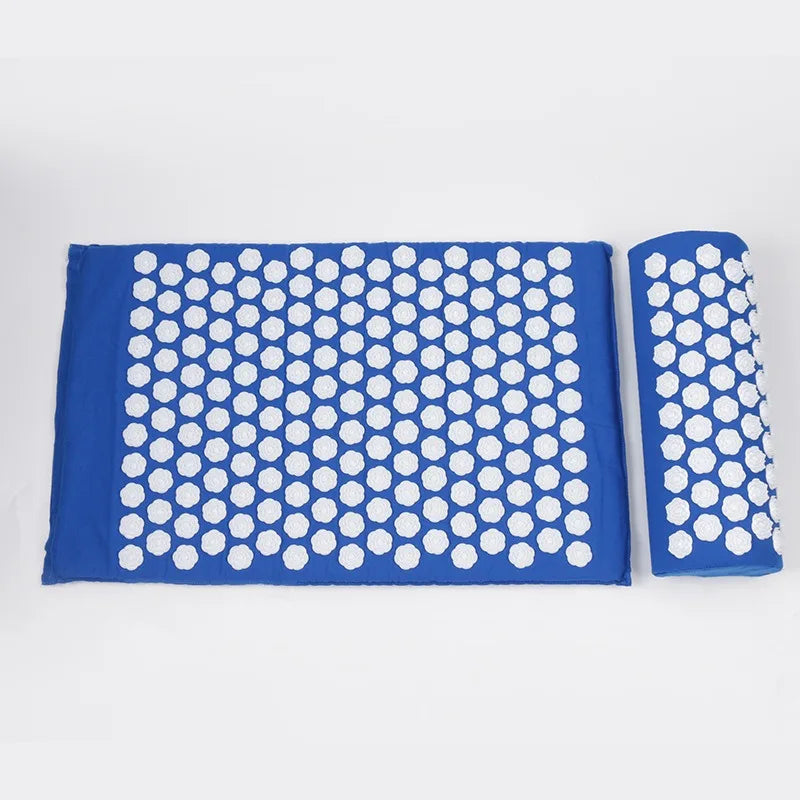 Akupressur-Matte mit Kissen · Set