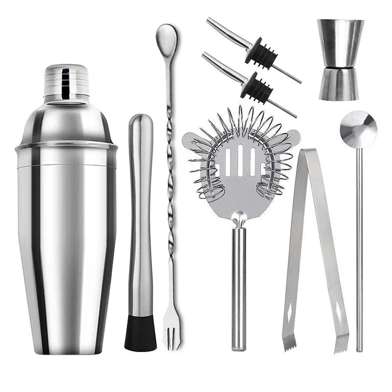 Cocktail-Shaker-Set · Edelstahl Bar-Set