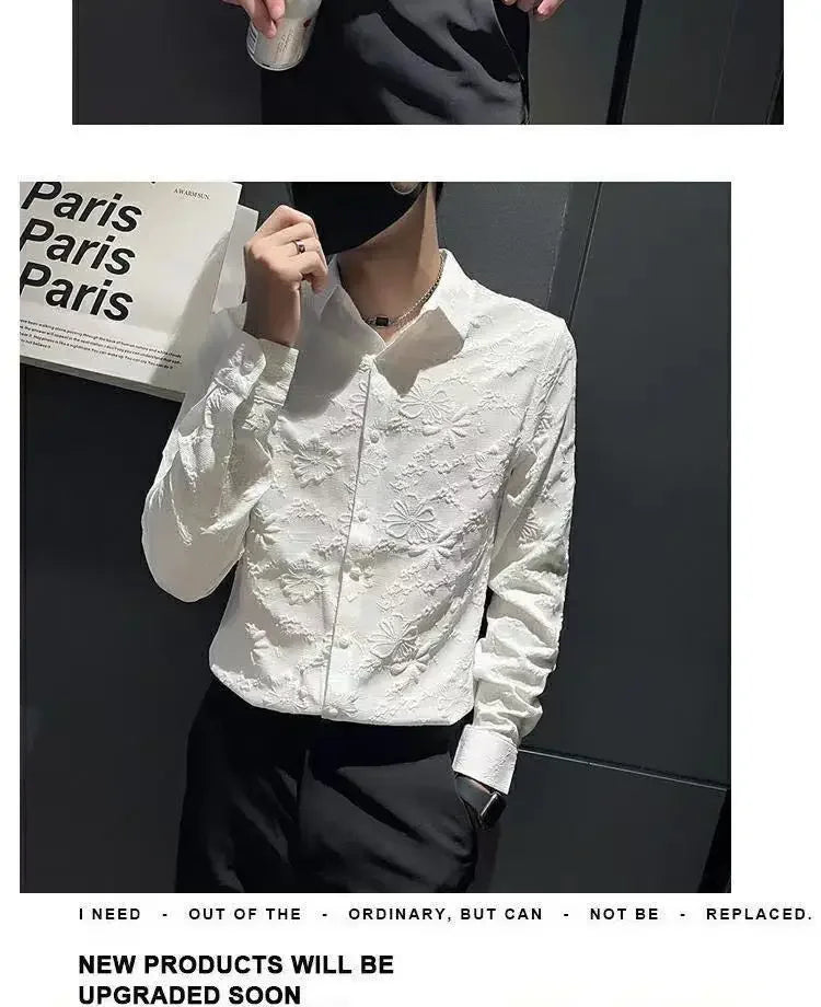 Herren Hemd · schlicht & elegant, koreanischer Stil (Casual & Business)