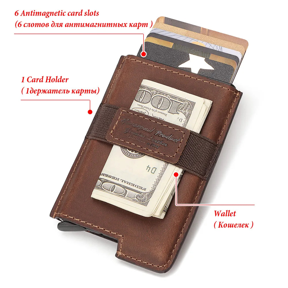 Premium Slim Wallet Kartenfächer