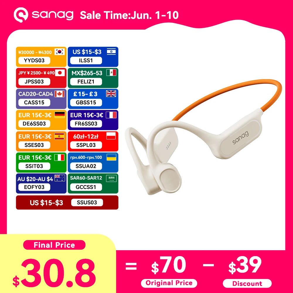 Open-Ear Bluetooth Kopfhörer