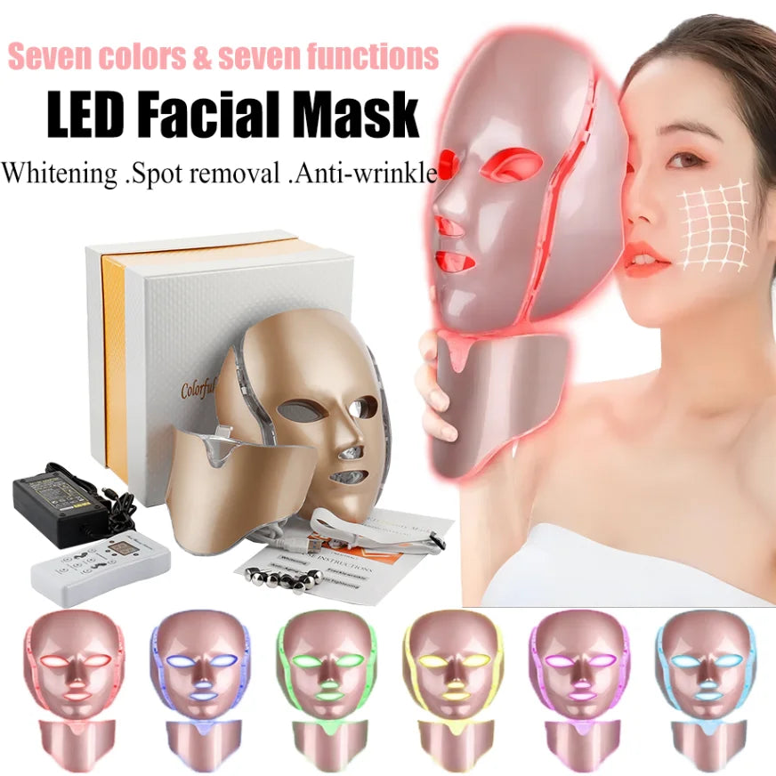 LED-Lichttherapie-Maske