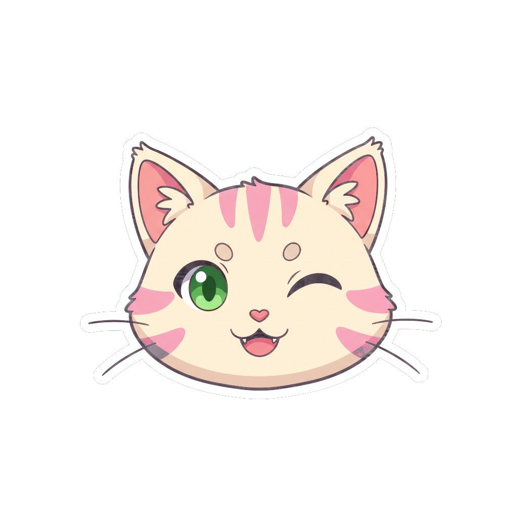 Sticker «Anime Cat Wink» – LuxeStyle Schweiz