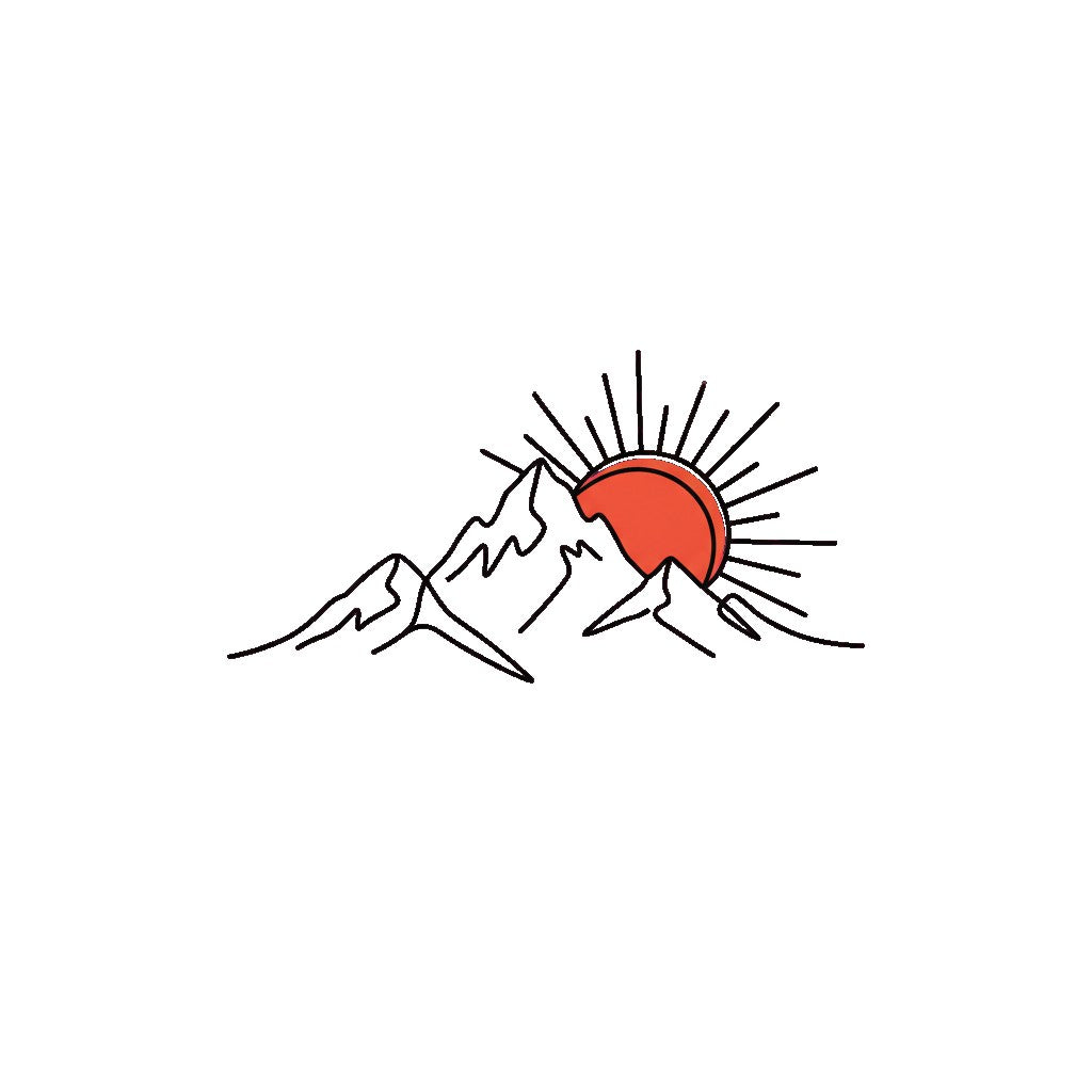 Sticker «Art Mountains» – LuxeStyle Schweiz