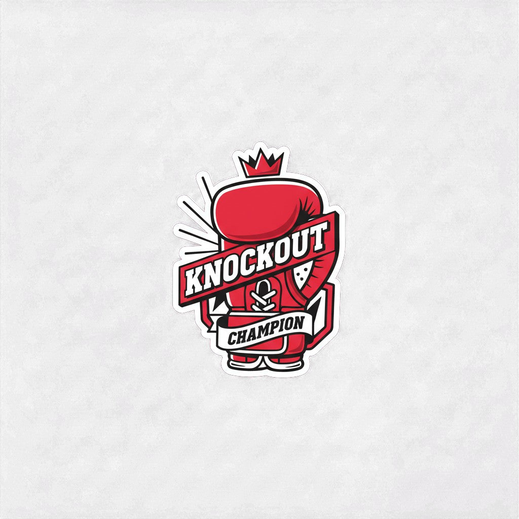 Sticker «Boxing Glove» – LuxeStyle Schweiz