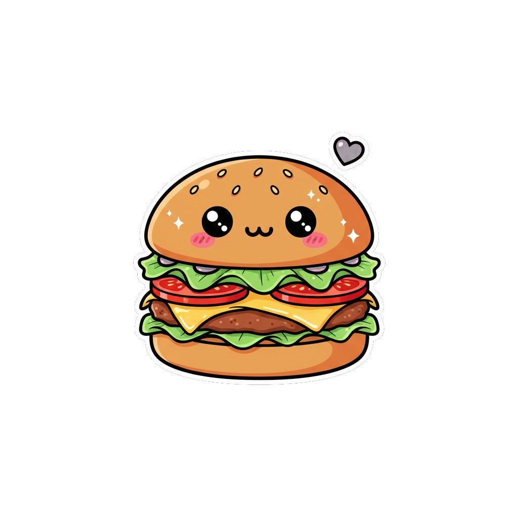 Sticker «Burger» – LuxeStyle Schweiz