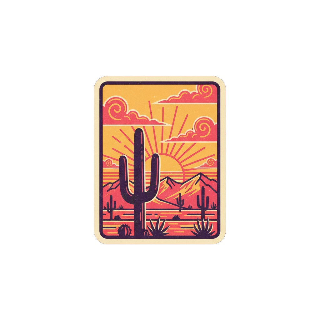 Sticker «Cactus Sunset» – LuxeStyle Schweiz