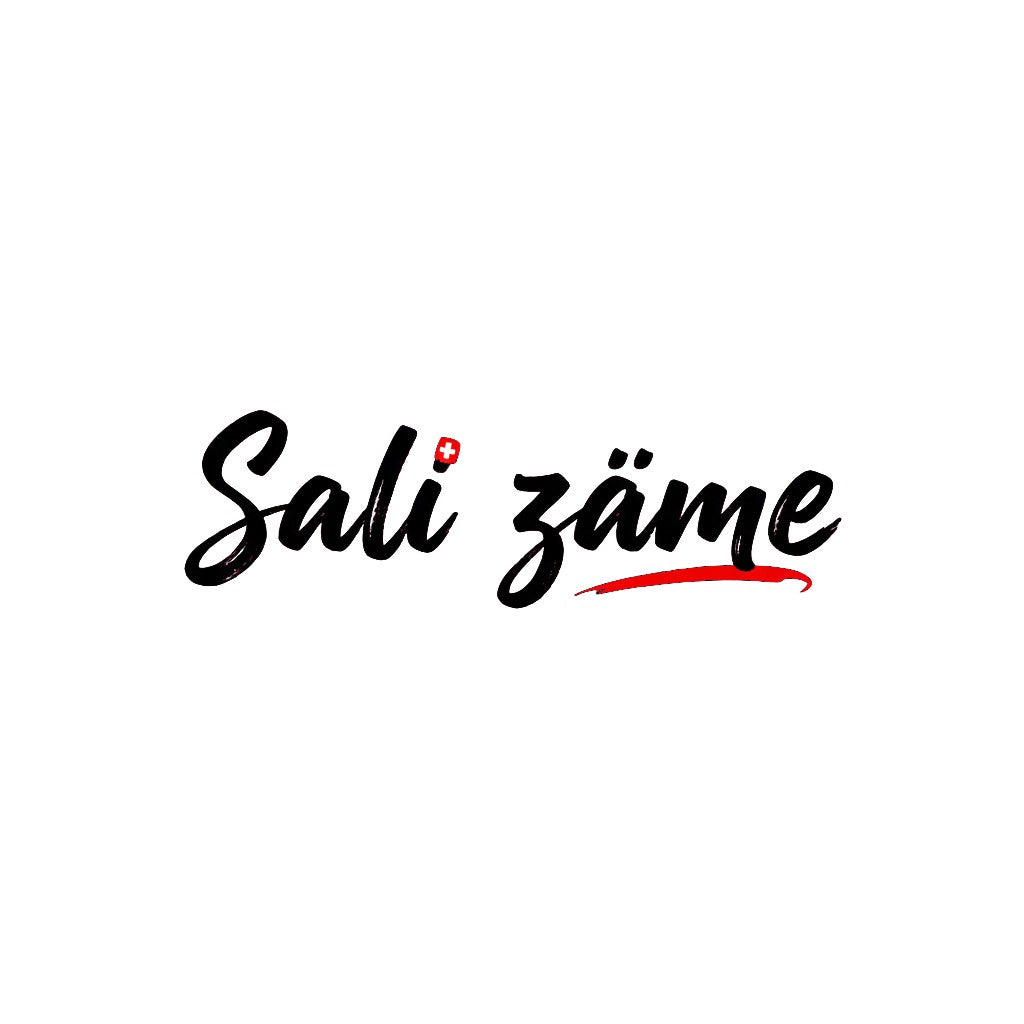 Sticker «Ch Sali Zaeme» – LuxeStyle Schweiz