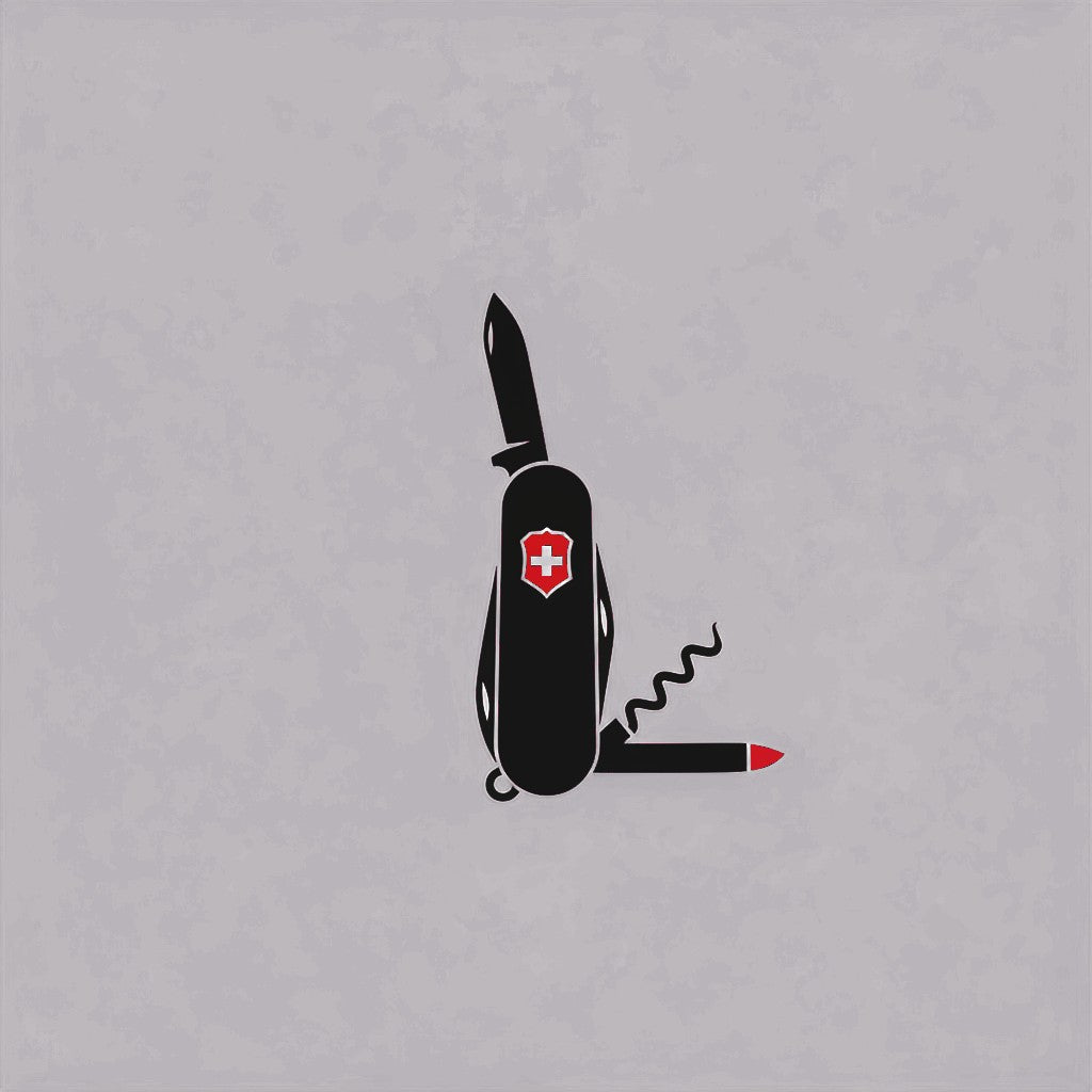 Sticker «Ch Swiss Army Knife» – LuxeStyle Schweiz