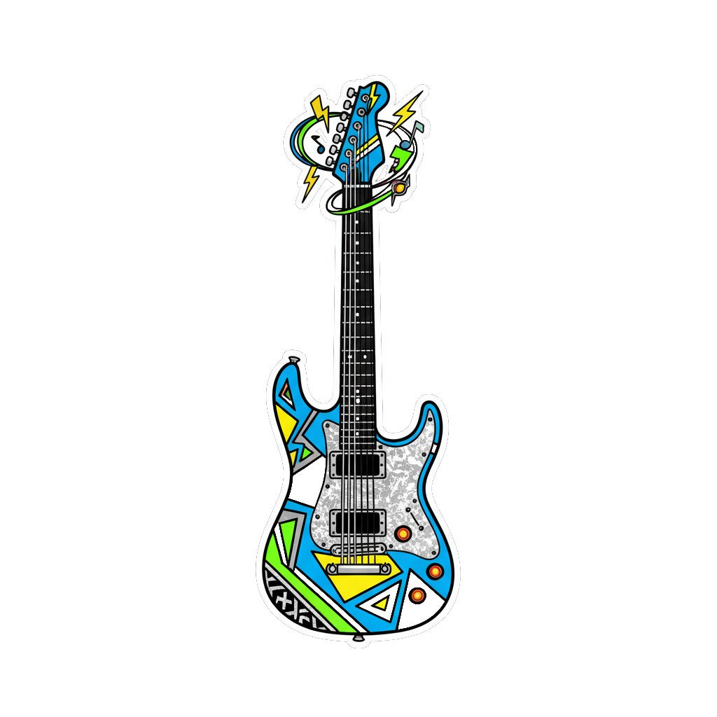 Sticker «Electric Guitar» – LuxeStyle Schweiz